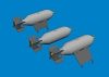 Eduard 6481079 P-40 500lb M64 US bombs EDUARD 1/48